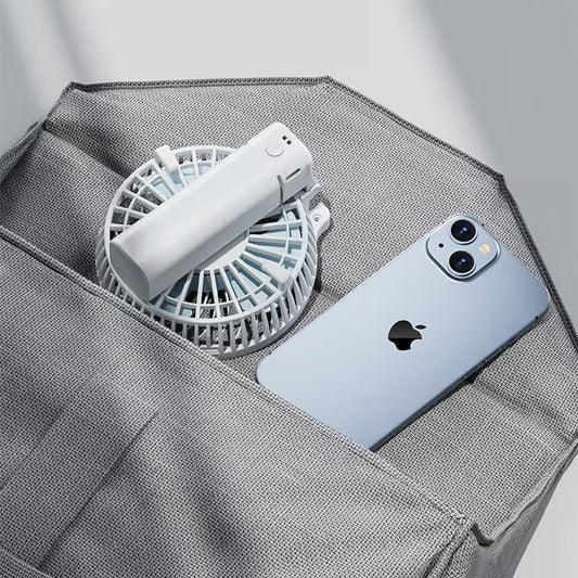 Ventilateur Portable Pliable | 3000mAh & 5 Vitesses