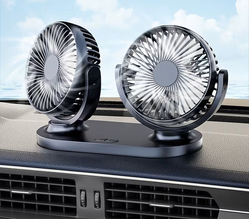 Ventilateur USB Voiture - 3 Vitesses - Silencieux