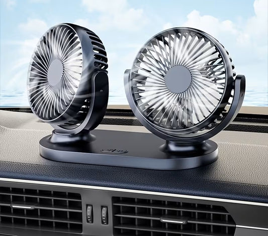 Ventilateur USB Voiture - 3 Vitesses - Silencieux