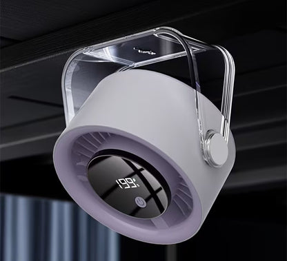 Ventilateur de Bureau Sans Fil | USB & Affichage Numérique