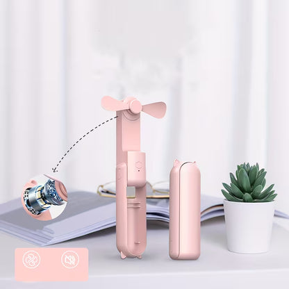 Mini Ventilateur Portable Pliable | USB & 3 Vitesses