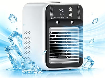Mini Refroidisseur d'Air USB | Réservoir d'Eau & 1800mAh