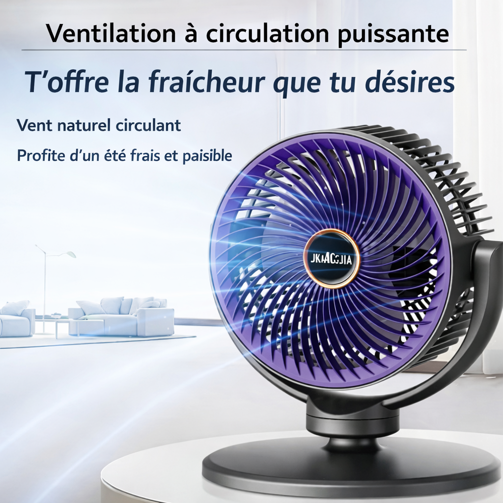 Ventilateur 2-en-1 converti en ventilateur de bureau USB – VentiloMax