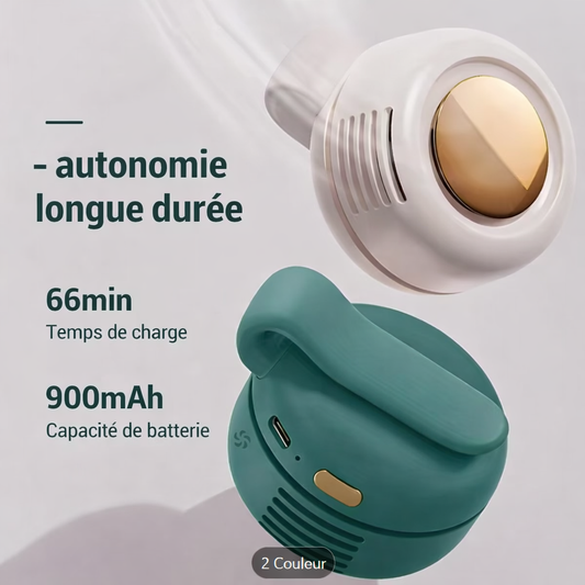 Ventilateur Portable à Clipser Sans Pales – 3 Vitesses