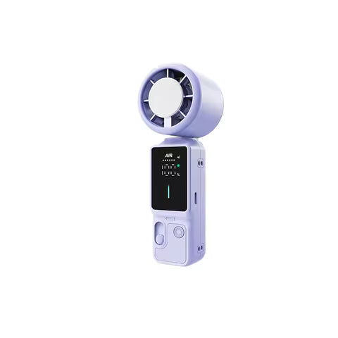 Ventilateur de refroidissement portable 3-en-1, 16 000 tr/min, 100 vitesses, commande tactile et affichage LED, ventilateur turbo