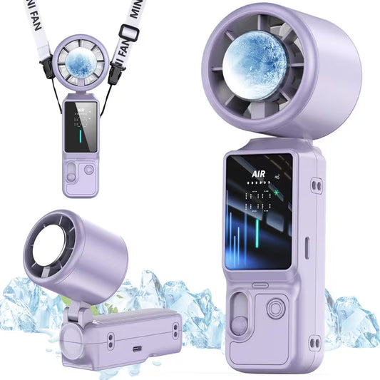 Ventilateur Portable Tactile & LED