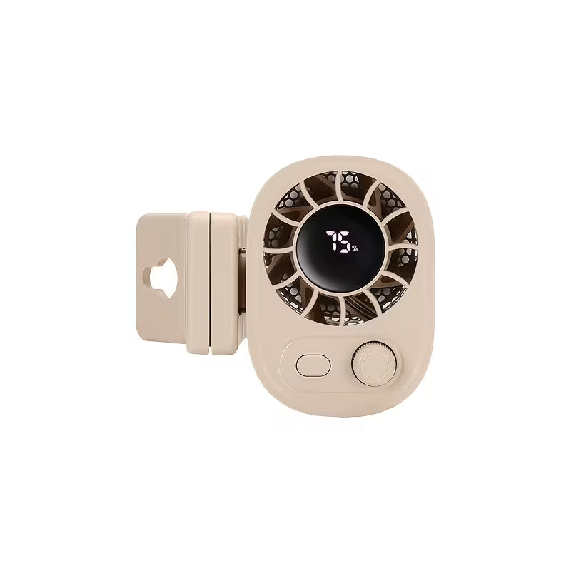 Mini Ventilateur Voiture à Pince | 360° & USB