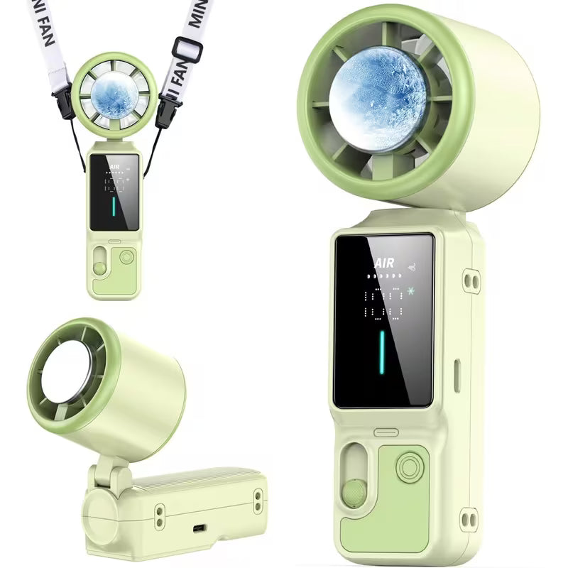 Ventilateur Portable Tactile & LED