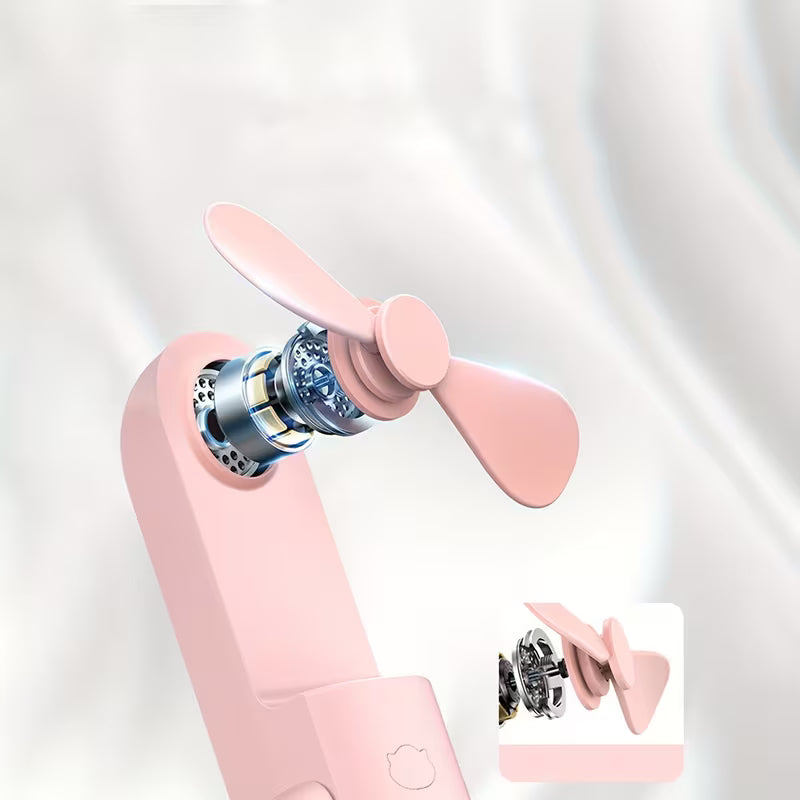 Mini Ventilateur Portable Pliable | USB & 3 Vitesses