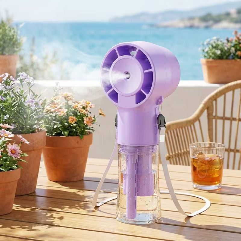 Ventilateur Brumisateur Portable | 1200mAh