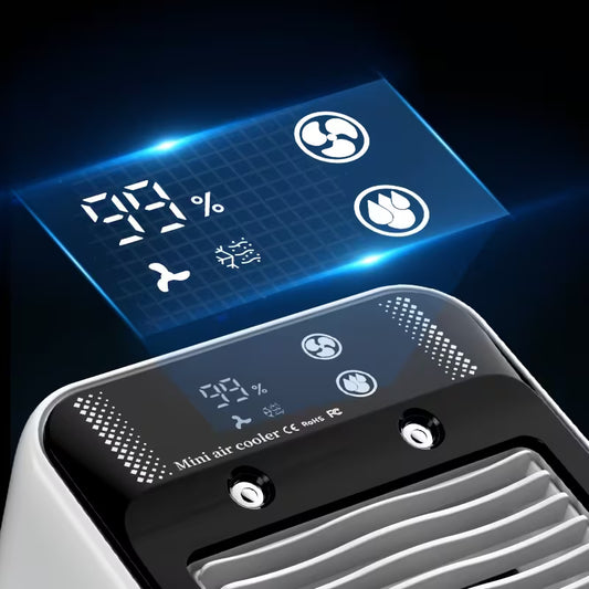 Mini Refroidisseur d'Air USB | Réservoir d'Eau & 1800mAh