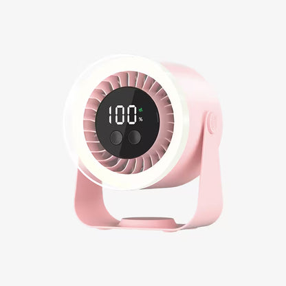 Ventilateur de Bureau Rechargeable & Réglable