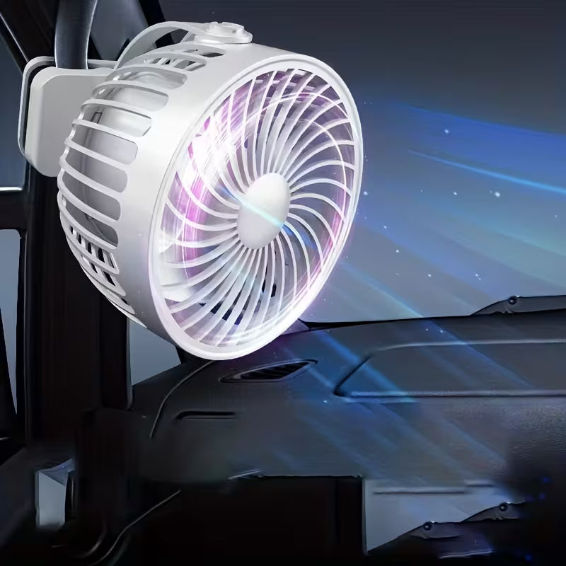Mini Ventilateur USB à Pince – Silencieux & Portable