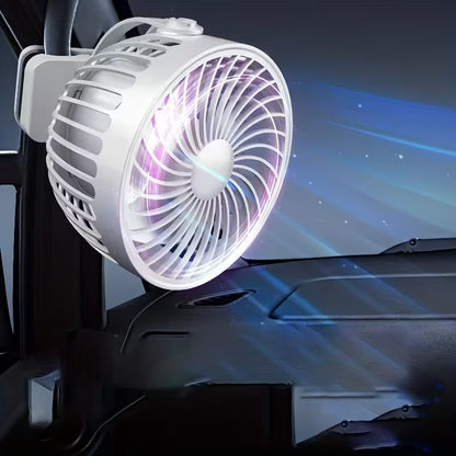 Mini Ventilateur USB à Pince – Silencieux & Portable